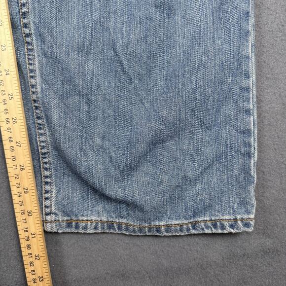 Levi's Jeans Mens 36x31 Blue Denim 569 Loose Straight Baggy Y2K Skater Grunge - Picture 7 of 13